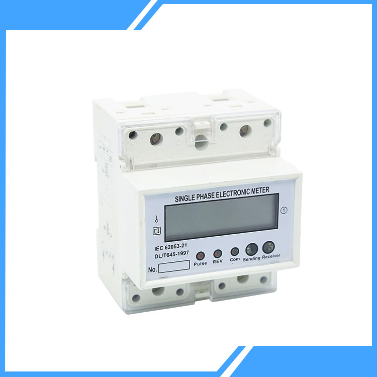 Đồng hồ đo năng lượng hai chiều Din Rail