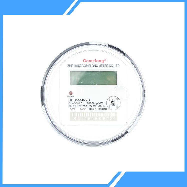 ANSI socket Round 2s Type Kwh Meter